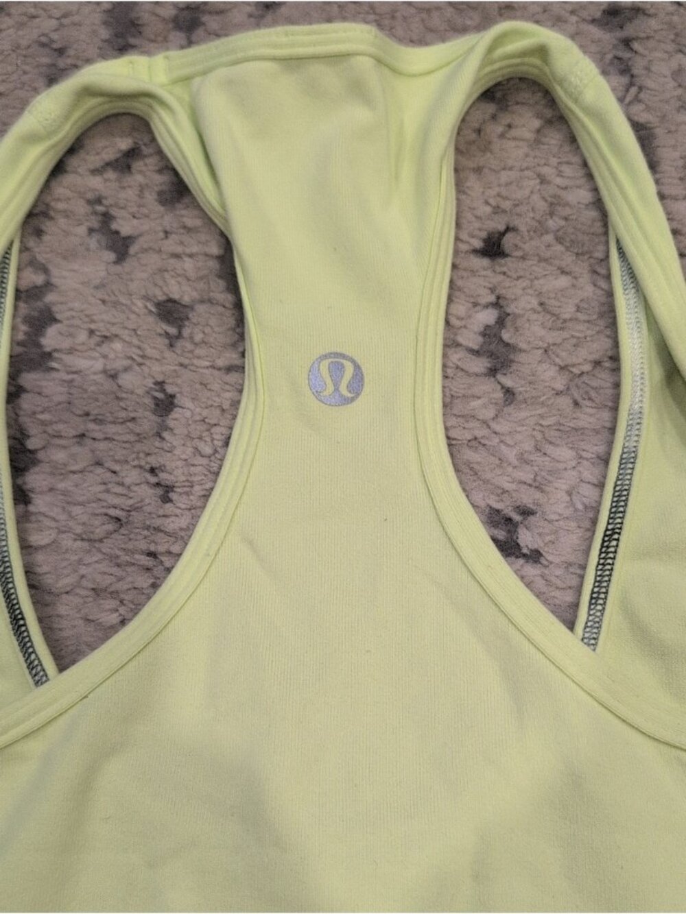 Lululemon Cool Racerback Mellow Lemon - Picture 10 of 10